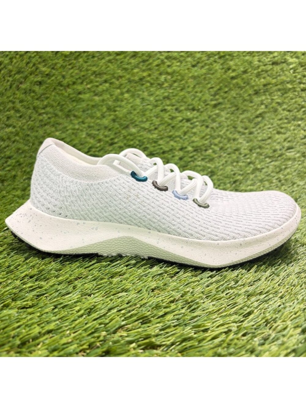 Allbirds Tree Dasher 2 Womens Size 7 Blizzard Athletic Running Shoes Sneakers